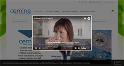 Desktop Screenshot of oemine.fr