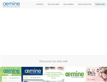 Tablet Screenshot of oemine.com